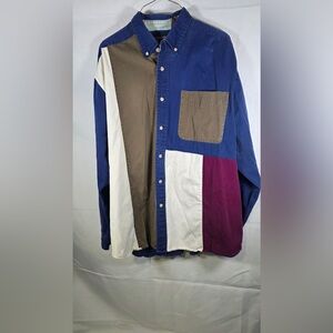 Coliseum Classics Men’s Vintage Long Sleeve Shirt Size XL RN70853 100% Cotton